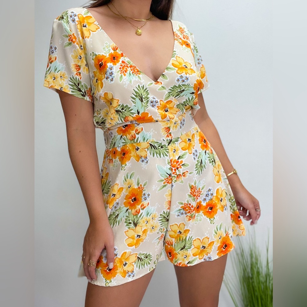 Floral Romper